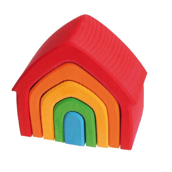 House, multi-coloured (5 pcs)