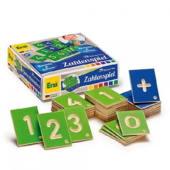 Wood - Educational Game Numbers
