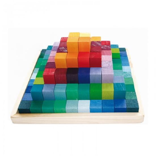 Learning - Stepped Pyramid,  4 cm thick