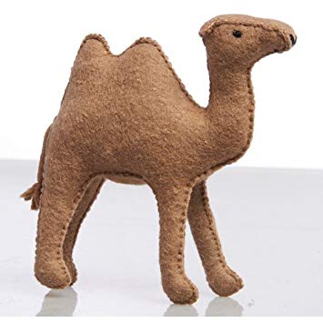 Gluckskafer Felt Camel, Large (15cm) WHILE QTY LAST