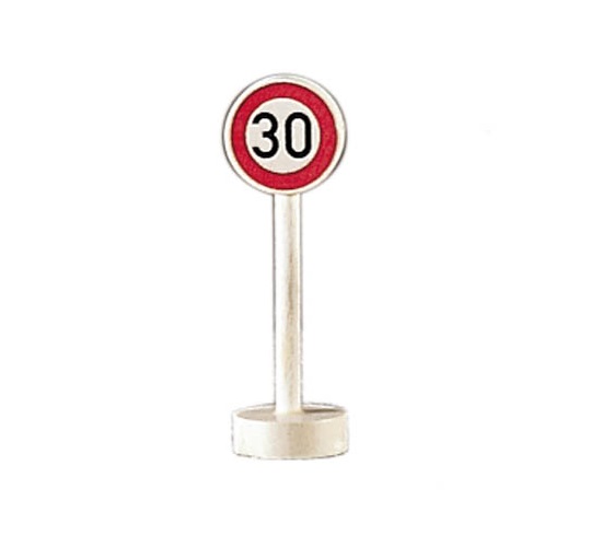 Gluckskafer Traffic Sign - Max. Speed 30 Sign WHILE QTY LAST