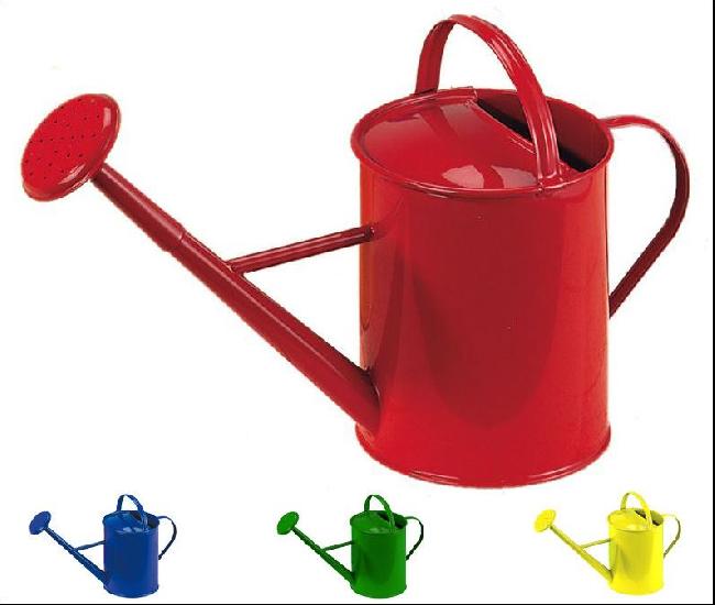Metal watering cans (6 assorted)