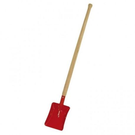 Metal shovel, red (60cm)