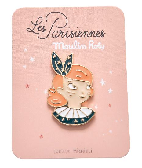 Moulin Roty - Parisiennes - Constance Enamel Pin WHILE QTY LAST