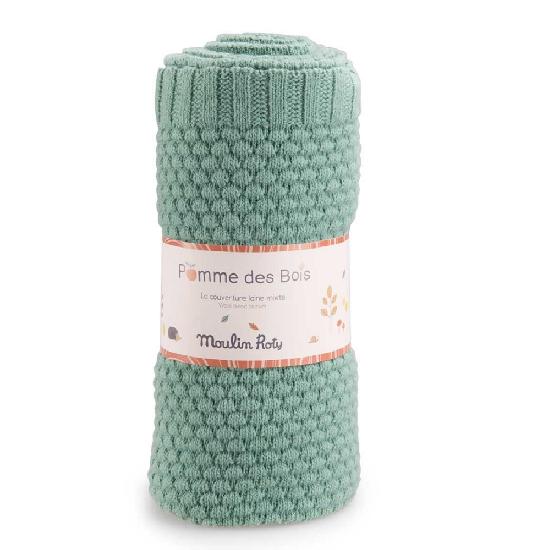 Moulin Roty - Pomme Des Bois - Blanket Wool Blend WHILE QTY LAST 