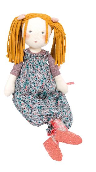 Les Rosalies - Violette Rag Doll (45cm)