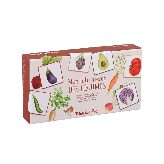 Le Jardinier - Vegetable Loto (bingo) & Memory Game
