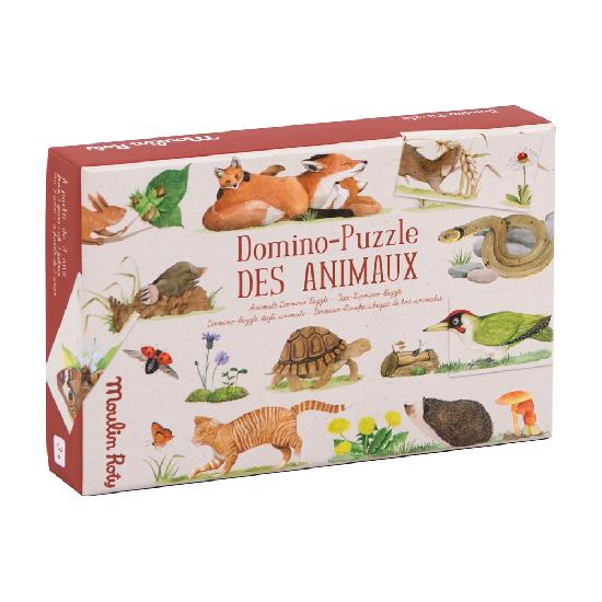 Le Jardinier - Animals Domino Puzzle