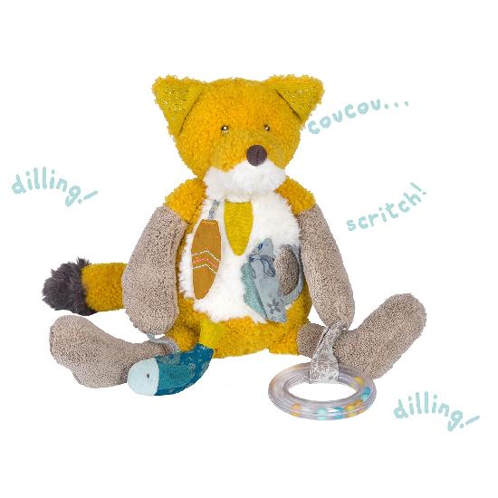Moulin Roty - Voyage D'Olga - Fox Activity Toy WHILE QTY LAST 