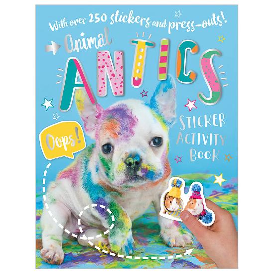 Animal Antics Sticker Book - PB