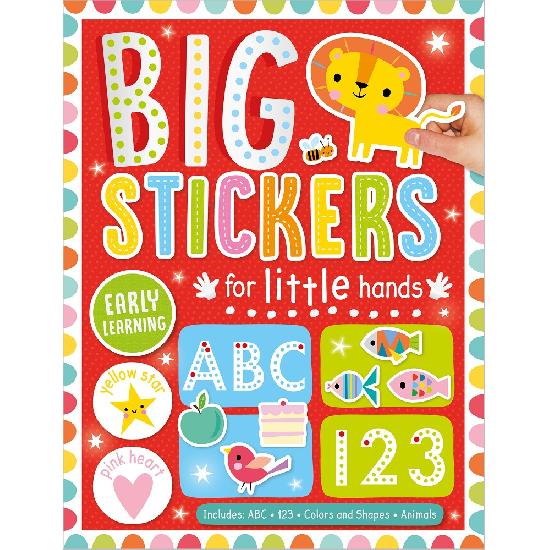 Big Stickers for Little Hands RED  