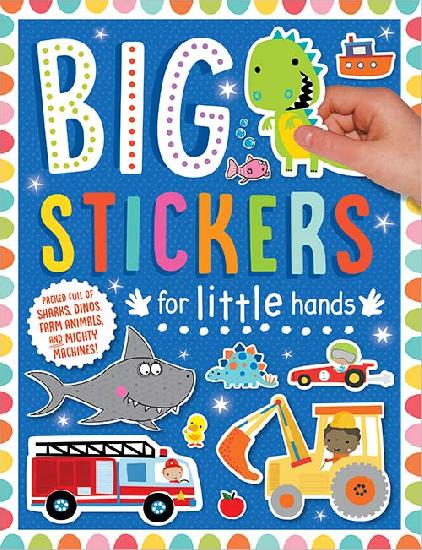 Big Stickers for Little Hands BLUE