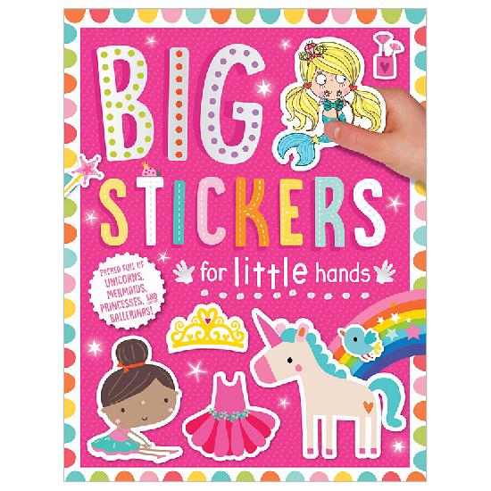 Big Stickers for Little Hands PINK