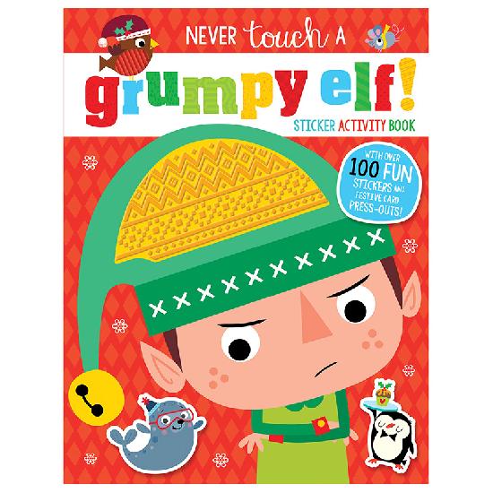 Never Touch A Grumpy Elf!  Activity Book