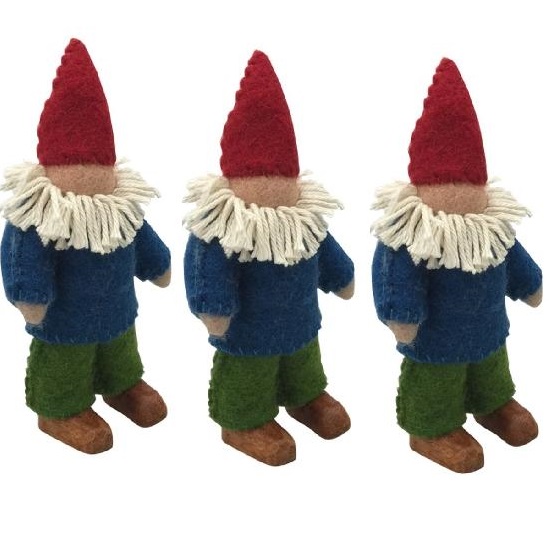 Dolls - Gnomes 15cm 3pcs