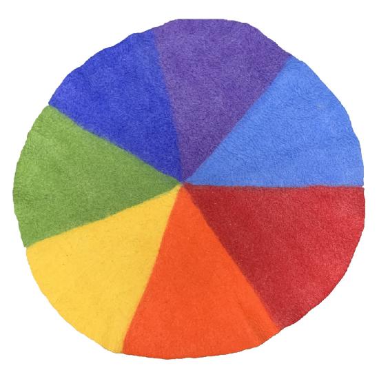 Rainbow Play Mat 90cm (7 colours)