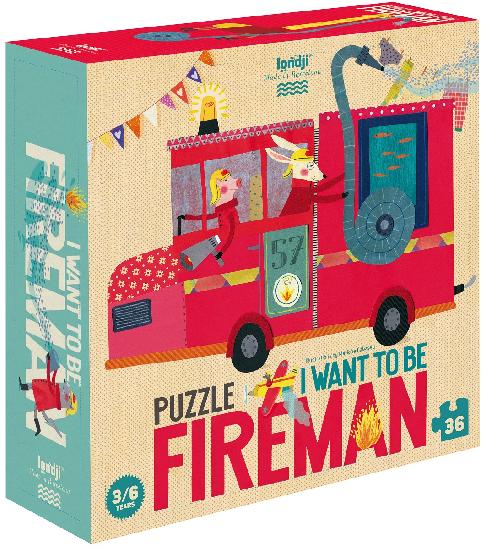 Puzzle - I Want To Be Fireman