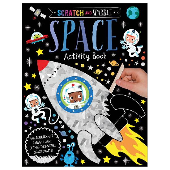Scratch and Sparkle: Space Activity Book