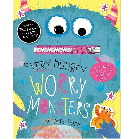 Very Hungry Worry Monster Activity Book