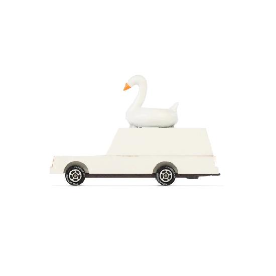 Candycar Wagon White Swan 