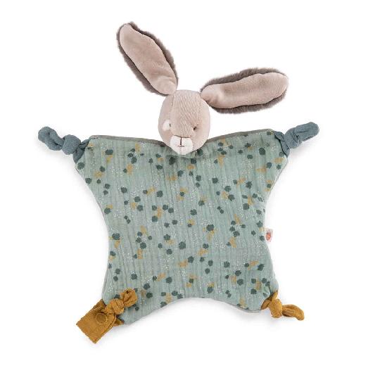Trois Petits Lapins - Sage Rabbit Cuddle Toy 