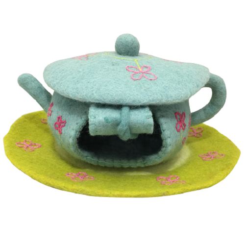 House - Fairy Teapot House With Mat