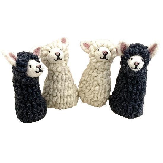 Animals - Sheep Finger Puppets 4pcs
