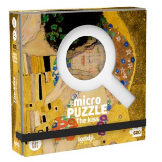 Micropuzzle - The Kiss by Klimt 600 pcs