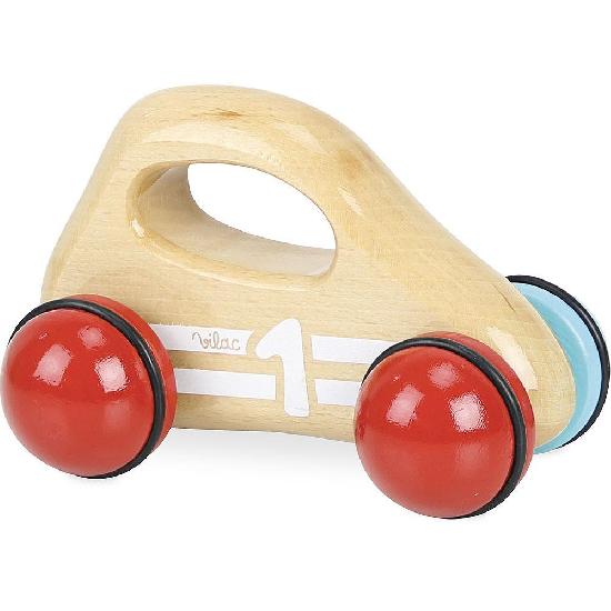 Vehicle - Baby Car With Handle, Natural