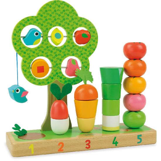 Activity - I learn counting vegetables  