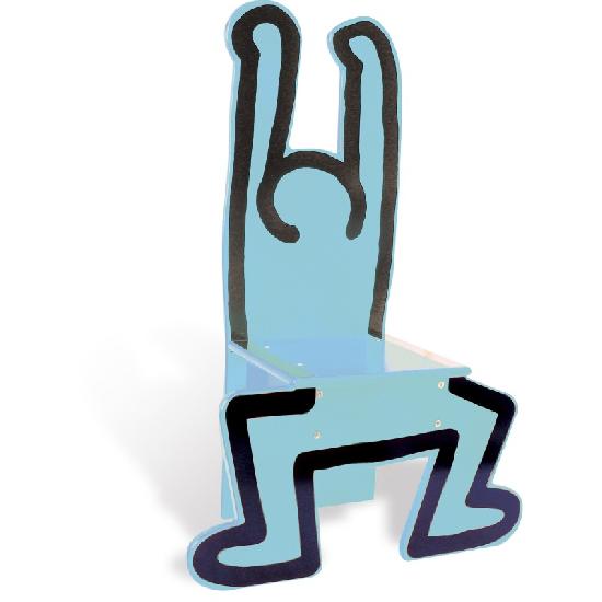 Keith Haring - Chair, Blue
