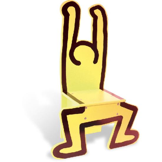 Keith Haring - Chair, Yellow