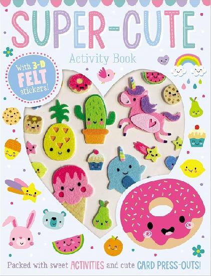 Super-Cute Sticker Activity Book  