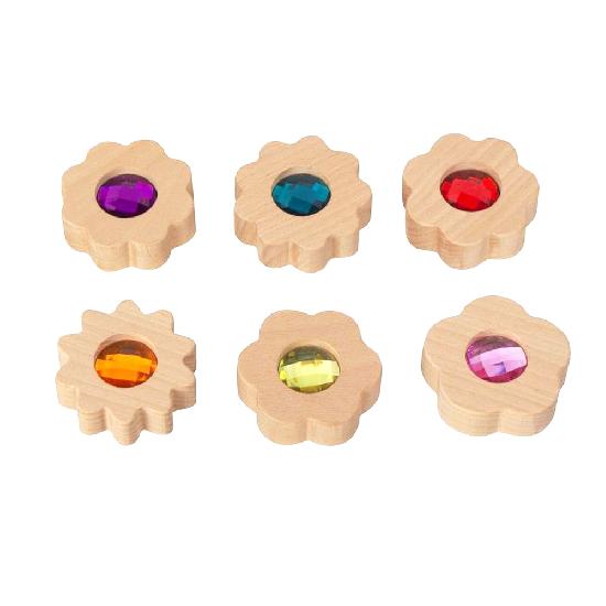 Counting - Gem Flowers 6pcs  